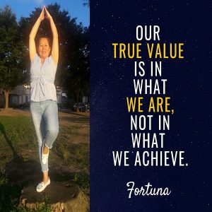 our true value is in what we are